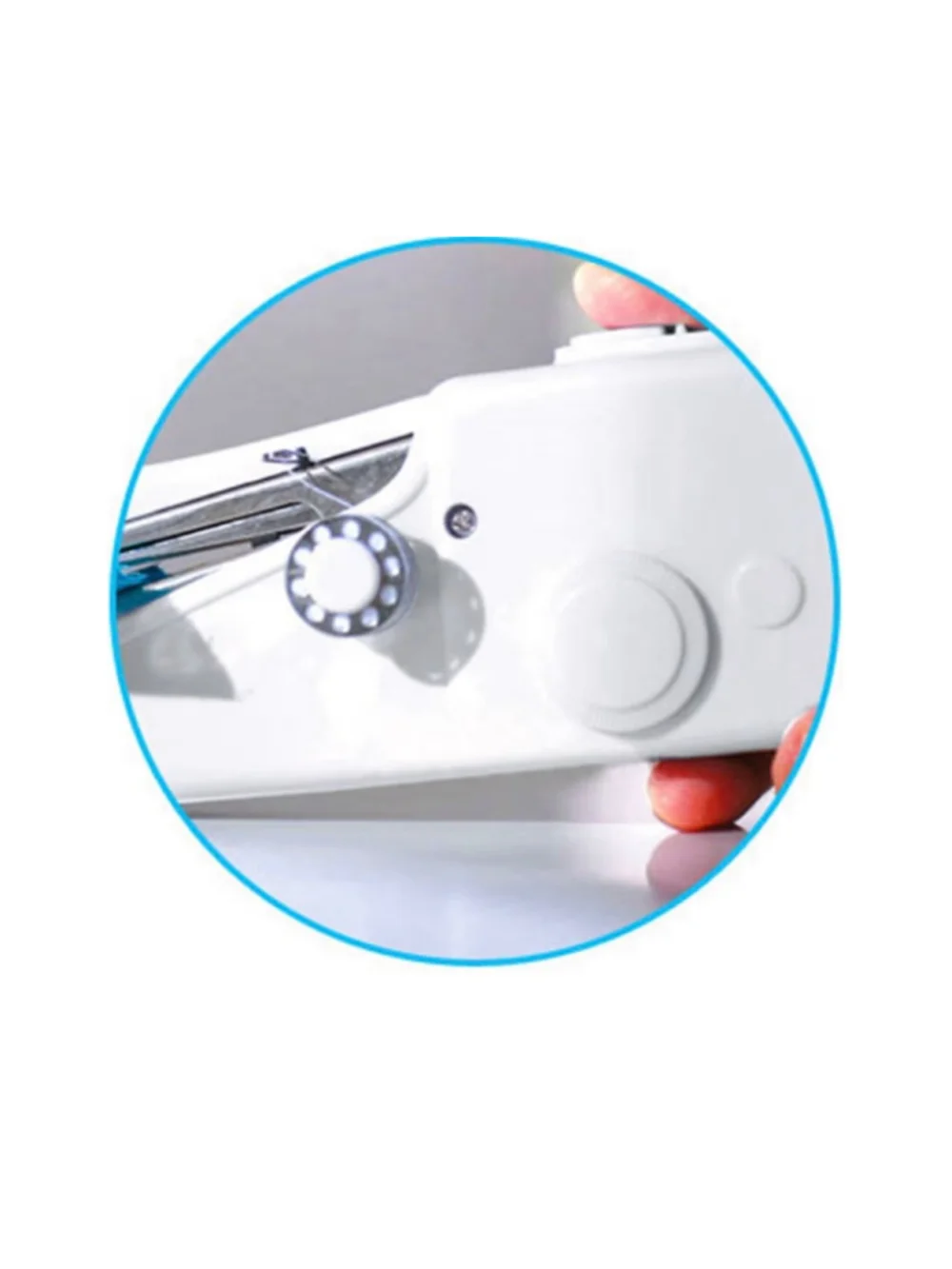 Handy Stitch Portable Sewing Machine White Cordless